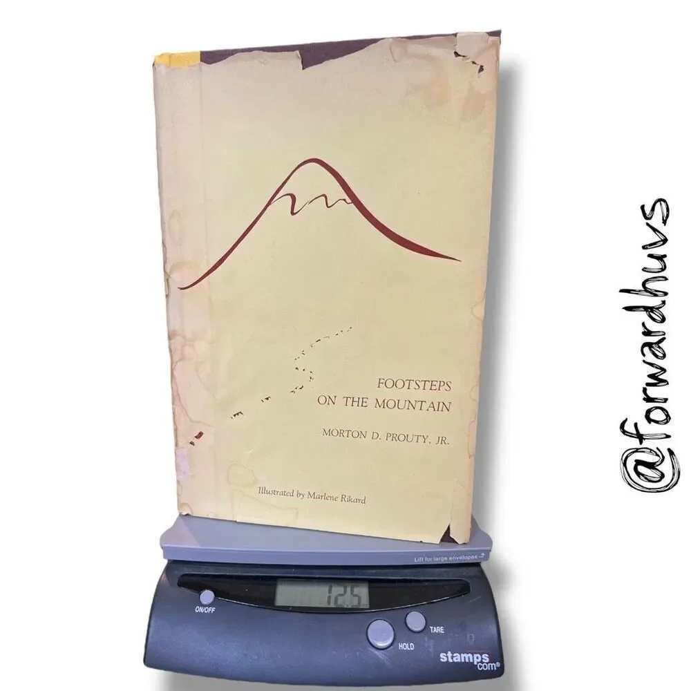 Footsteps on the Mountain by Morton D. Prouty Jr. – Hardcover, 1969
